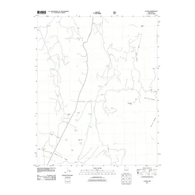 2011 Map of Llaves, 2011 Print