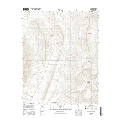 2013 Map of Llaves, 2013 Print
