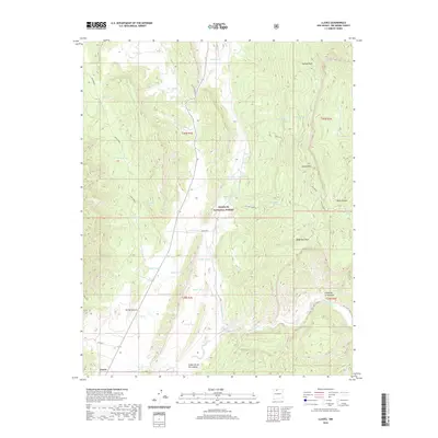 2020 Map of Llaves, 2020 Print