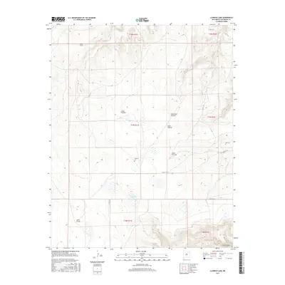 2017 Map of Llonidas Lake, 2017 Print