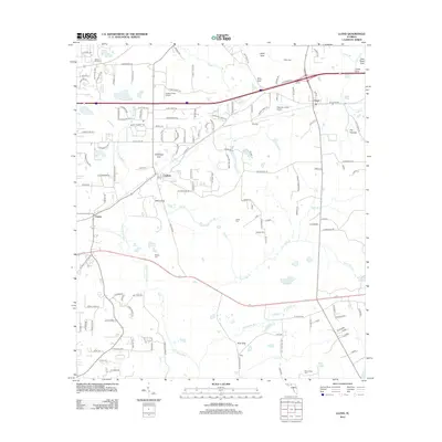 2012 Map of Lloyd, 2012 Print