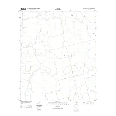 2012 Map of Lloyd Mountain, 2012 Print