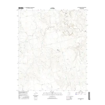 2016 Map of Lloyd Mountain, 2016 Print