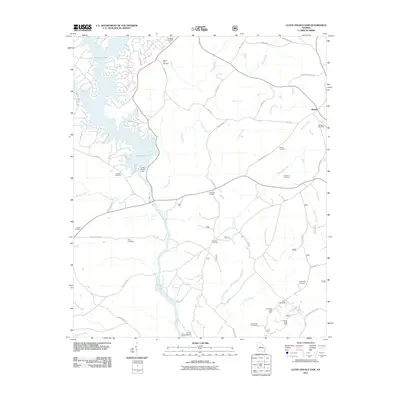 2011 Map of Lloyd Shoals Dam, 2011 Print