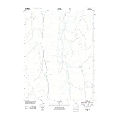 2011 Map of LO 7 Hill, 2011 Print