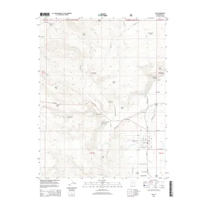 2014 Map of Loa, 2014 Print