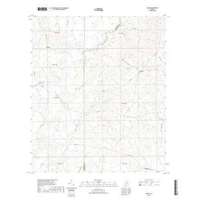 2018 Map of Loango, 2018 Print