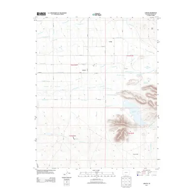 2013 Map of Lobatos, 2013 Print