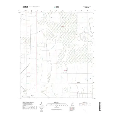 2020 Map of Lobdell, 2020 Print