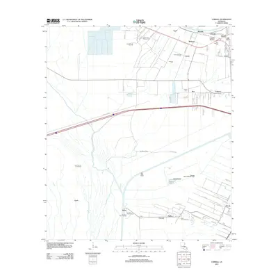 2012 Map of Lobdell, 2012 Print