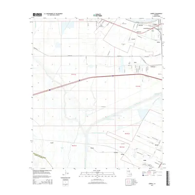 2015 Map of Lobdell, 2015 Print