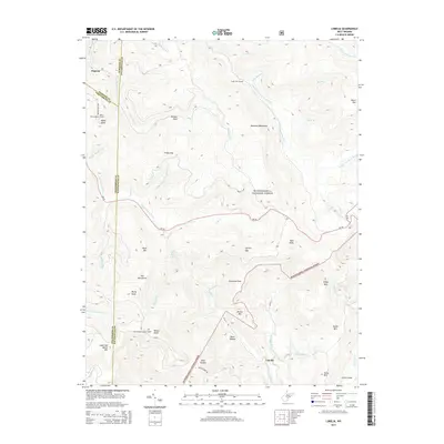 2014 Map of Lobelia, 2014 Print