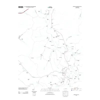 2013 Map of Lobelville, 2013 Print