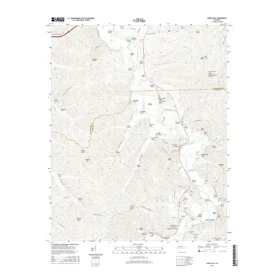2016 Map of Lobelville, 2016 Print