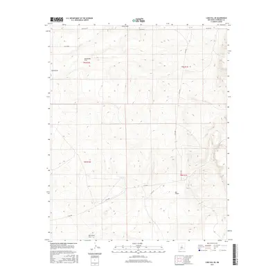 2017 Map of Lobo Hill NE, 2017 Print