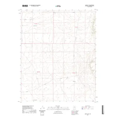 2023 Map of Lobo Hill NE, 2023 Print