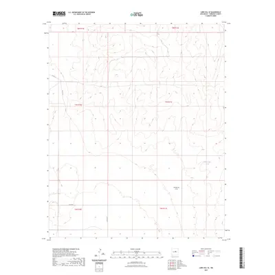 2023 Map of Lobo Hill SE, 2023 Print