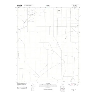 2010 Map of Lobo Hill, 2010 Print