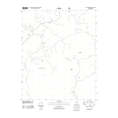 2011 Map of Lobo Springs, 2011 Print