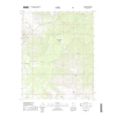 2020 Map of Lobo Springs, 2020 Print