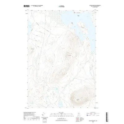 2018 Map of Lobster Mountain, 2018 Print
