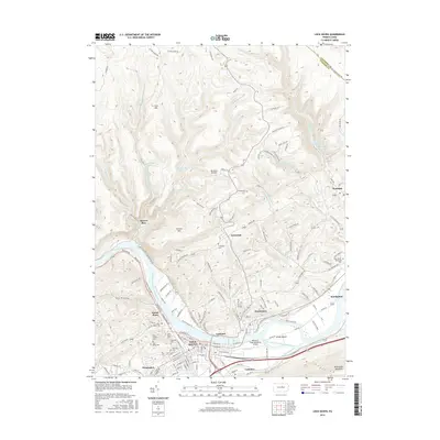 2016 Map of Lock Haven, 2016 Print