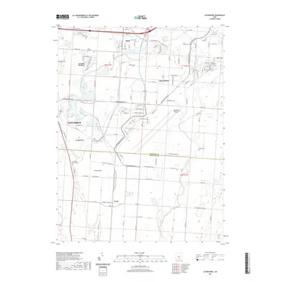 2019 Map of Lockbourne, 2019 Print