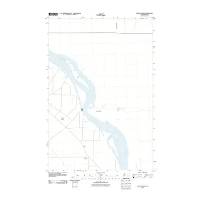 2011 Map of Locke Island, 2011 Print