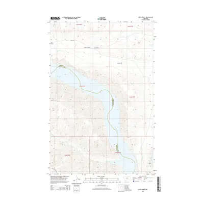 2014 Map of Locke Ranch, 2014 Print