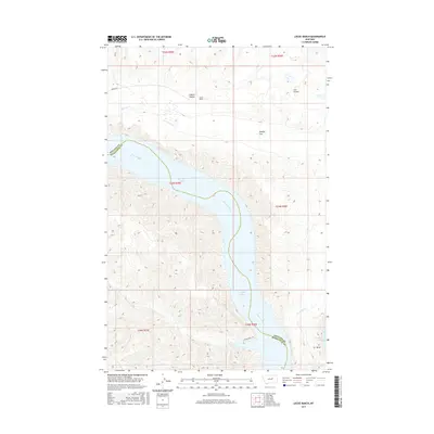 2017 Map of Locke Ranch, 2017 Print