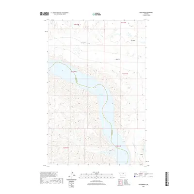 2020 Map of Locke Ranch, 2020 Print