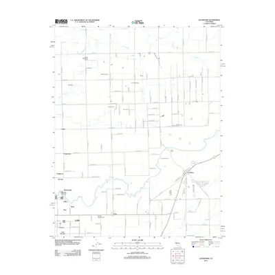 2012 Map of Lockeford, 2012 Print