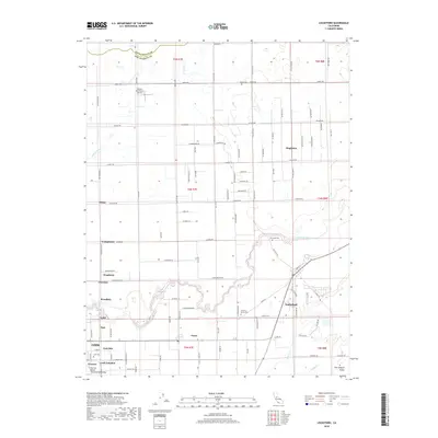 2018 Map of Lockeford, 2018 Print