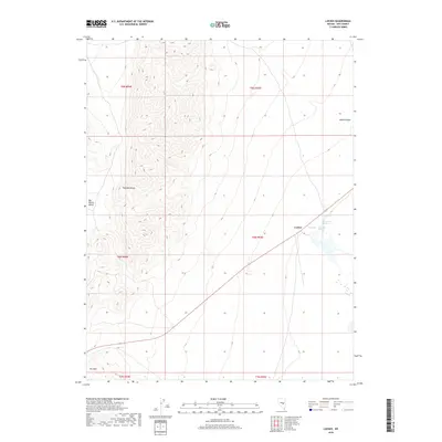 2018 Map of Lockes, 2018 Print