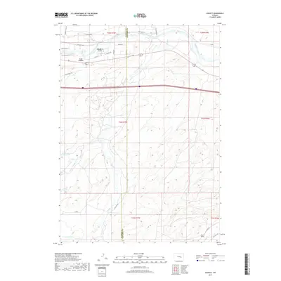 2017 Map of Lockett, 2017 Print