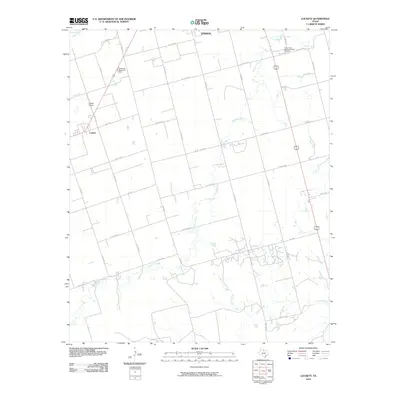 2010 Map of Lockett, 2010 Print