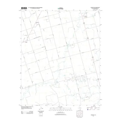 2012 Map of Lockett, 2012 Print