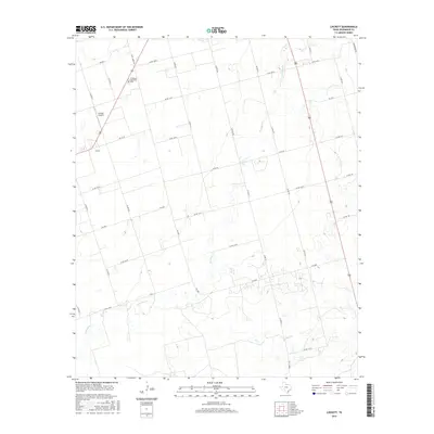 2016 Map of Lockett, 2016 Print