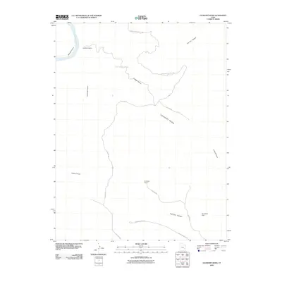 2010 Map of Lockhart Basin, 2010 Print
