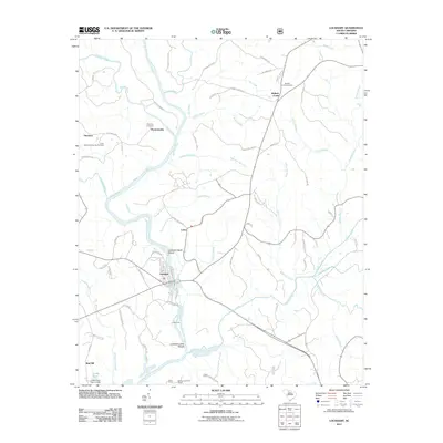 2011 Map of Lockhart, 2011 Print