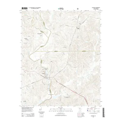 2014 Map of Lockhart, 2014 Print