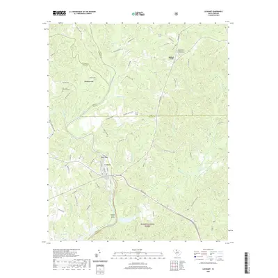 2020 Map of Lockhart, 2020 Print