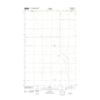 2013 Map of Lockhart, 2013 Print