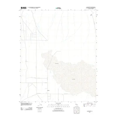2012 Map of Lockhart, 2012 Print