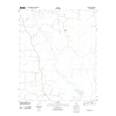 2011 Map of Lockhart, 2011 Print