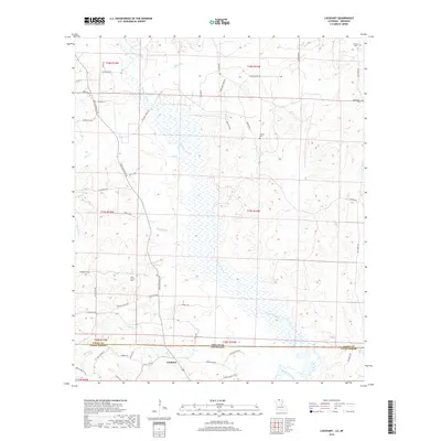 2018 Map of Lockhart, 2018 Print