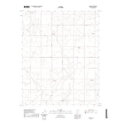 2023 Map of Lockney, 2023 Print