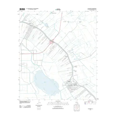 2012 Map of Lockport, 2012 Print