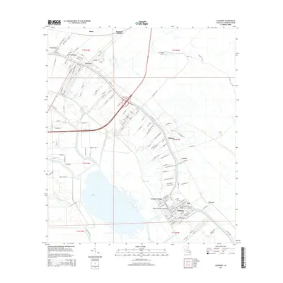 2015 Map of Lockport, 2015 Print