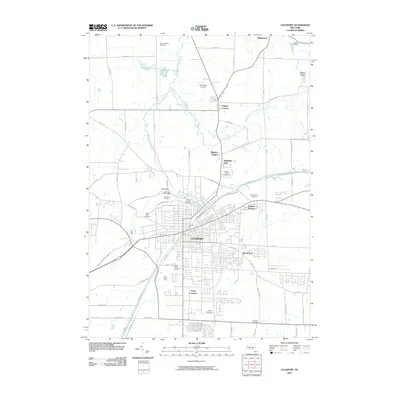 2010 Map of Lockport, 2010 Print